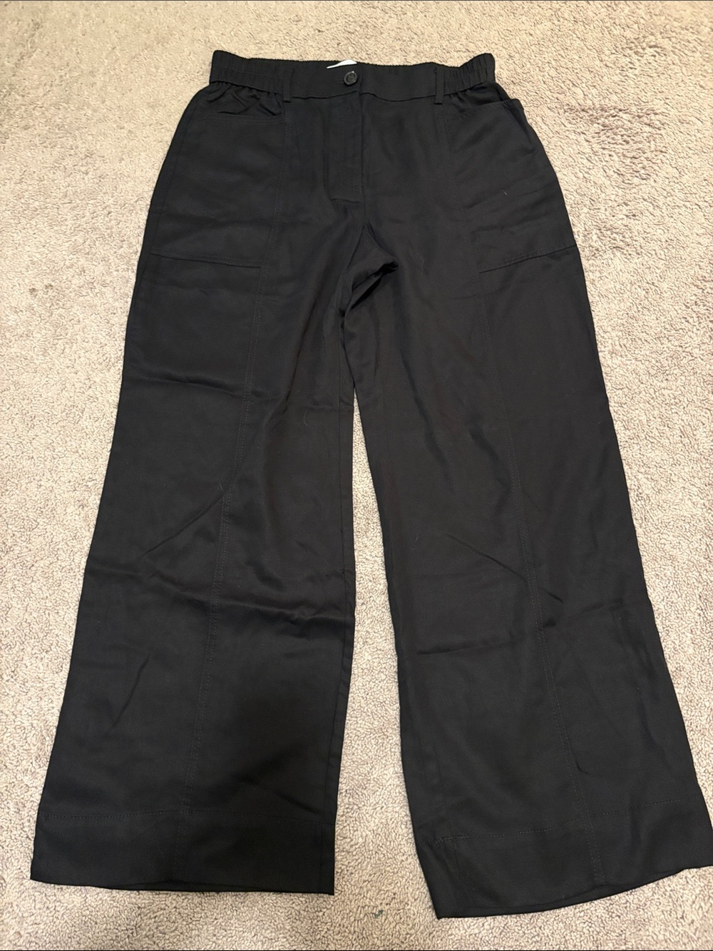LOFT wide-leg utility/trouser pants